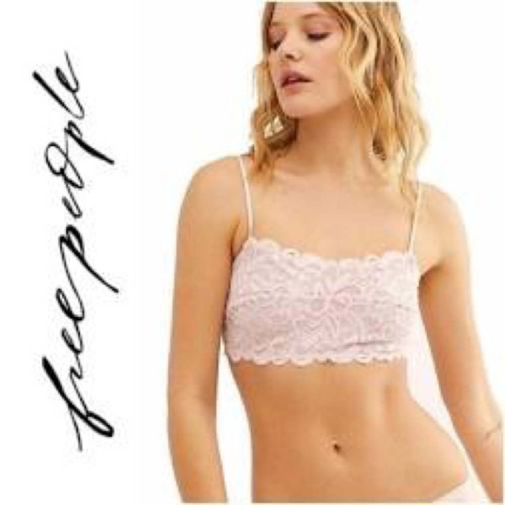 FREE PEOPLE INTIMATELY NWT REESE LACE BRALETTE SM